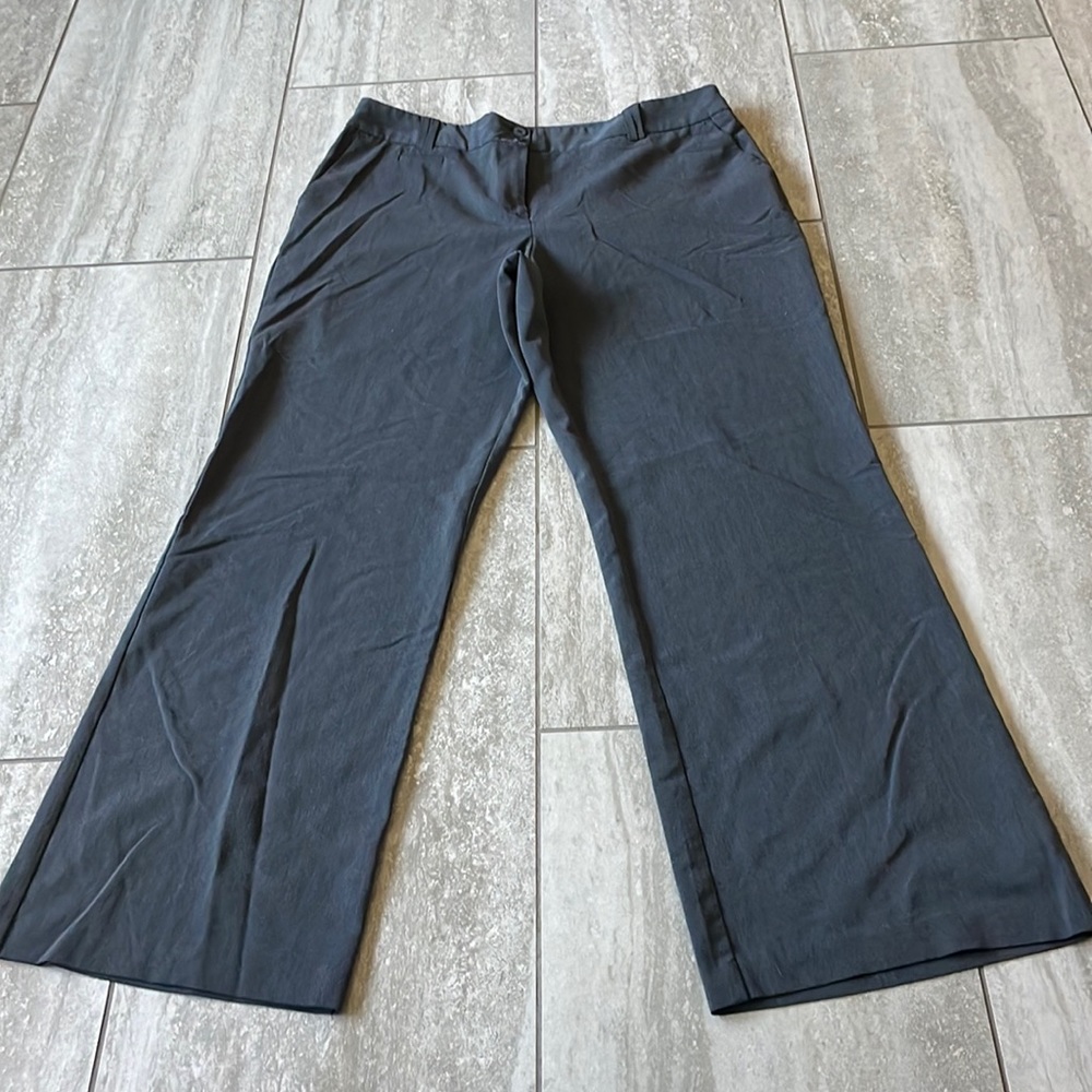 Preloved Van Heusen Studio,gray,size 12,stretch,straight leg,long pants women